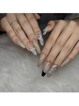 ルアナ(Luana)/▼ツイードネイル