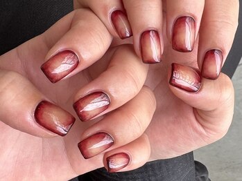 アトリエ ラナン(atelier ranun)の写真/お仕事柄派手なネイルが出来ない方にも◎上品な指先を演出します☆さりげないオシャレで大人女性の魅力UP◎