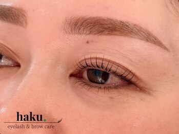 ハク(haku.)の写真/敏感肌の方も♪まつ毛にも優しい《次世代まつ毛パーマ》で大人可愛い目元に☆
