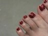 FOOT かかとつるりん角質ケア付*マグネットネイル(オフ無料)