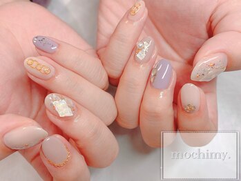 モチミィ(mochimy.)/*ダイヤカットシェル全体図*