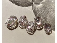 ガレリア エレガンテ 栄店(GALLARIA Elegante)/キラキラ天然石ネイル