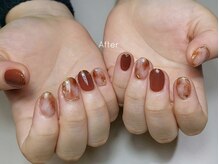 ミンスネイル(Mins Nail)/ミラーアートorマーブル