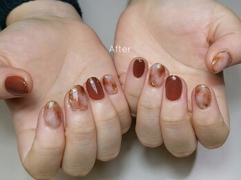 ミンスネイル(Mins Nail)/ミラーアートorマーブル
