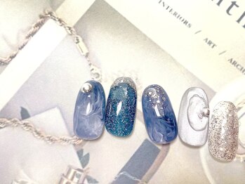 フルールソンネイル(fleur son nail)/2月デザインアート