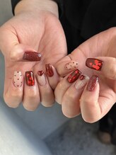 ロミー(Rommy)/バレンタインネイル