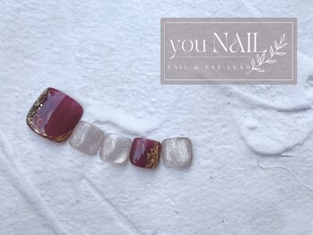 ユーネイル(you NAIL)/選べる　フットネイル　9000