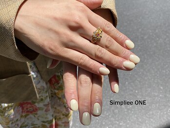 シンプリー ワン 渋谷店(Simpliee ONE)の写真/初回3850円～！300色から2色遣いもできるワンカラー専門店 《シンプリーワン》お得にネイルを楽しもう☆