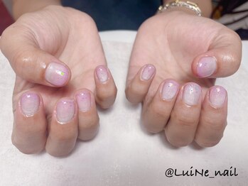 ルイネ 小平市(LuiNe)の写真/【シンプルだからこそ、モチが重要】オフィスネイルお任せください♪上品ネイルで洗練された指先に。