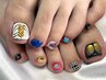 【Foot】とことん満喫＊10本アート¥11,000 《men's+¥550》