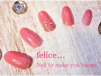 ネイルサロン フェリーチェ(felice)/【定額ネイル】6100円