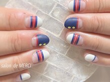 サロン ド メルシー(Salon de MERCI)/ボーダーデザイン☆