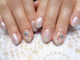 オーロラ★ユニコーンネイル