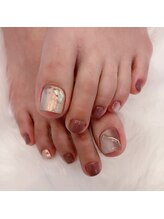 トータルサロン 白べぇーっ プラス/☆ニュアンスフットネイル☆