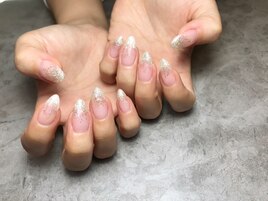 ジェルラメグラデーション