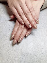 ラグネル(Luxnal)/大人キラキラワンカラーネイル