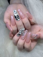 クイーンズビューティーサロン 新宿本店(Queen's beauty salon)/チップ長さ出し+やりつけ放題