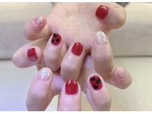 ネイルサロン ジェイ(Nail Salon J)/ハートネイルキラキラネイル