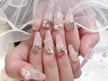 プティネイル 池袋(Puty Nail)/グリッターネイル　スカルプ