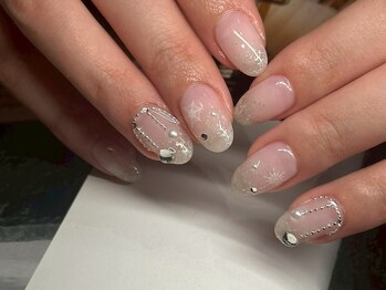 アース コアフュールボーテ 東松山店(EARTH coiffure beaute)/2本ずつシンプル　¥7900