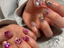 カシュカシュ(Cache Cache)/カラフルネイル