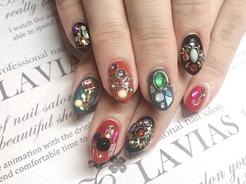 プロフェッショナル ネイルサロン ラヴィアス(LAVIAS)/【ジェル】10本アートし放題