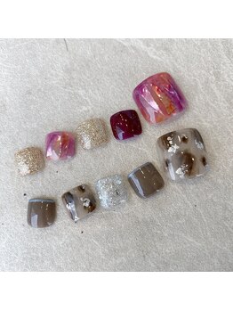 アールドヴィーヴル 富山(Ar de vivre)/フット秋ネイル