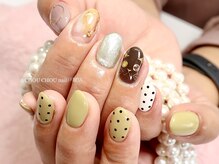アンドシュシュネイル(&CHOU CHOU nail)/お客様ネイル　ネイリストお任せ