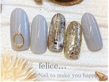 フェリーチェ 川間店(felice)/【定額ネイル】¥7480