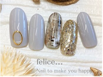 フェリーチェ 川間店(felice)/【定額ネイル】¥7480