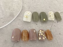 ネイル シンデレラ(Nail☆Cinderella)/60min◆フラワーネイル