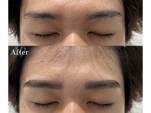 アイブロウドット 岐阜店(iBROW.)/メンズ眉BeforeAfter