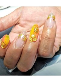 クリアネイル/夏ネイル