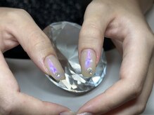 ネコネイル/オーロラネイル