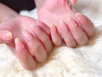 サニーデイズ ネイルアンドビューティー 曙橋店(SunnyDays Nail&Beauty)/桃ネイル