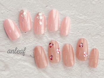 アンリーフ高田馬場店(an leaf)/定額¥4880 桜ホロ×お花ホロ