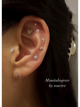 スリール(sourire)/耳ツボジュエリー