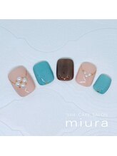 ネイルケアサロン ミウラ 井の頭通り店(miura)/2月フット定額アート