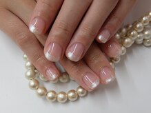 ネイルサロンミキ 横浜(MIKI)/フレンチジェルネイル　クリア