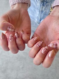 チェック×リボンデザイン