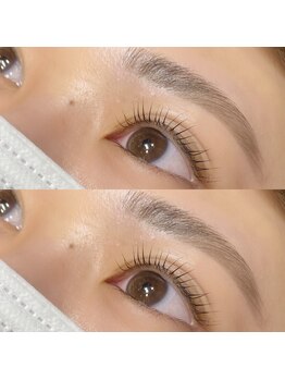 アースコアフュールボーテ 小山店(EARTH coiffure beaute)/lash lift × browlift