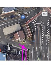 ヨサパーク 各務原店(YOSA PARK)/お車～駐車場の詳しい場所