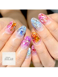 シェル☆カラフルネイル