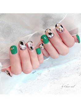 チャコネイル(chaco-nail)/グリーン＊モードネイル