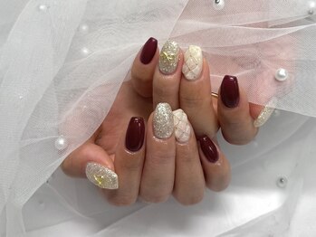 エイト ネイル 渋谷駅前店(eight nail)/キルティングネイル