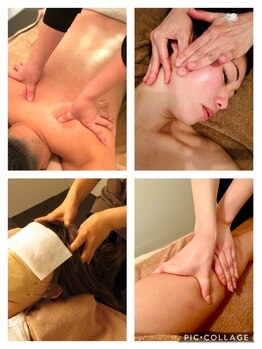 アマネ(AMANE)の写真/背中から引き上げる驚きの小顔体験！EMS×ソフトコルギで、ぐっと引き上げむくみ知らずの最強の目力へ♪