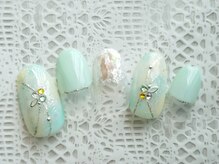 ネイルサロン ハース(Hearth)/華やかなジェルネイル☆