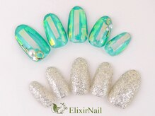 エリクサーネイル 五反田(Elixir Nail)/定額a シンプル/クーポン使用