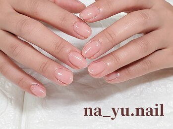 ナユネイル(na_yu.nail)/自爪風クリアネイル 49/49