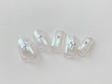 ネイルメゾン 天神店(NAIL MAISON)/オーロラミラースター冬 ¥4550